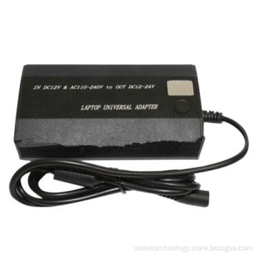 In DC 12V & AC 110-240V to Out DC 12-24V Laptop Universal Adapter